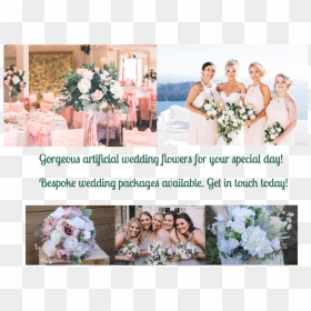 Bouquet, HD Png Download - wedding rose flower png