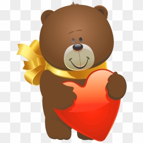 Valentine Teddy Bear Clipart , Png Download - Teddy Bear Valentines Clipart, Transparent Png - valentines teddy bear png