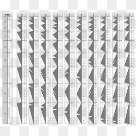 Genaille-lucas Rulers Full 600 - Genaille Lucas Rulers Print, HD Png Download - lucas png