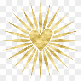 Golden Flower Sun Clipart , Png Download - Portable Network Graphics, Transparent Png - sun rays clipart png