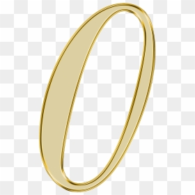 Number 0 Golden Clip Arts - 0 Golden Number Png, Transparent Png - golden jewellery png