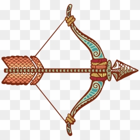 Sagittarius Png - Ram Ji Ka Dhanush, Transparent Png - bow and arrow clip art png