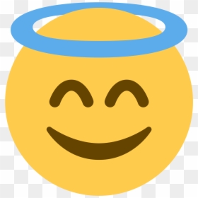 Emoji Smile Angel, HD Png Download - emojis.png