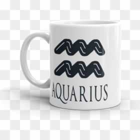Coffee Cup, HD Png Download - aquarius symbol png