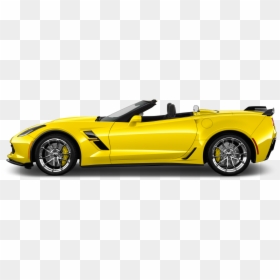 Chevrolet Corvette Zr1 Side View, HD Png Download - convertible png
