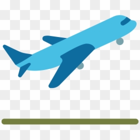 Airplane Icon Png Color, Transparent Png - flight png