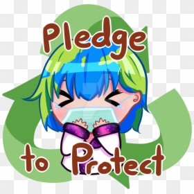 Earth Chan Recycle Please, HD Png Download - meme png pack