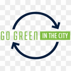 Go Green In The City Logo, HD Png Download - food city logo png