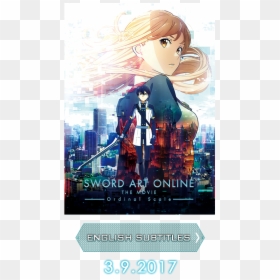 Sword Art Online The Movie Ordinal Scale Poster, HD Png Download - sword art online logo png