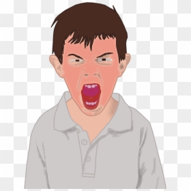 Angry Kids Png, Transparent Png - kid.png