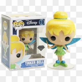 Funko Pop Diamond Tinker Bell, HD Png Download - tinkerbell and friends png
