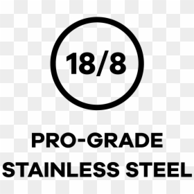 18 8 Stainless Steel Icon, HD Png Download - white png icons