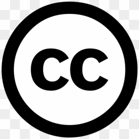Creative Commons Logo, HD Png Download - white png icons