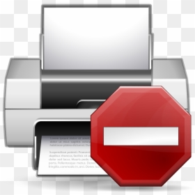 Printer Error, HD Png Download - printer icons png