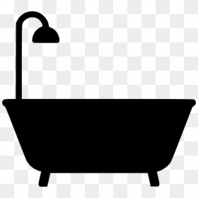 Bathtub Icon Png, Transparent Png - bath tub png
