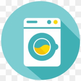 Circle, HD Png Download - laundry icon png