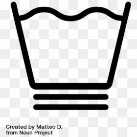 Machine Wash Gentle Symbol, HD Png Download - laundry icon png