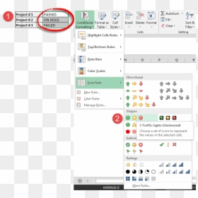 Red Flag Icon Excel, HD Png Download - number icons png