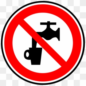 Don T Waste Water Symbol, HD Png Download - no alcohol png
