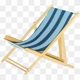 Beach Chair Cartoon Png, Transparent Png - furniture icon png