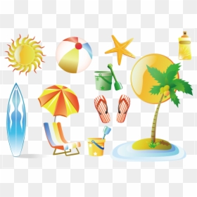 Summer Holiday Graphics, HD Png Download - vacation icon png