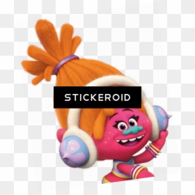 Troll Orange Hair Name, HD Png Download - cara troll png