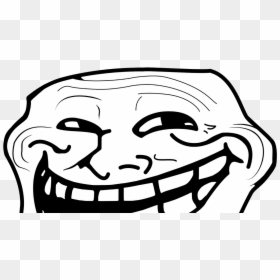 Troll Face Png, Transparent Png - cara troll png