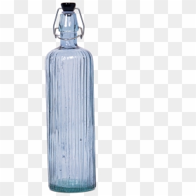Glass Bottle, HD Png Download - water in glass png