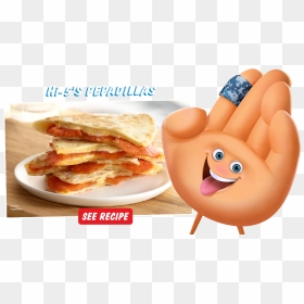 From Mac & Cheese Cups To Mini Pizzas, Quesadillas - Fast Food, HD Png Download - quesadillas png