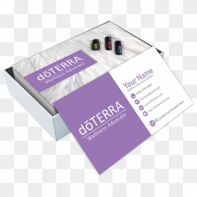 Custom Doterra Business Cards Design - Box, HD Png Download - doterra png