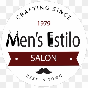 Mens Hair Style Salon - Circle, HD Png Download - mens hairstyle png