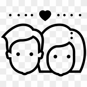 Icon De Casal Png Clipart , Png Download - Icon Casal Png, Transparent Png - wedding couple icon png