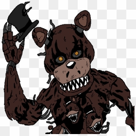 Nightmare Freddy, HD Png Download - nightmare freddy png