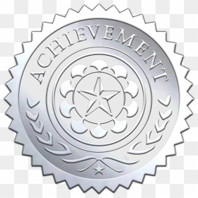 Embossed Seal Achievement Silver - Gold Stamp Excellence, HD Png Download - achievement png
