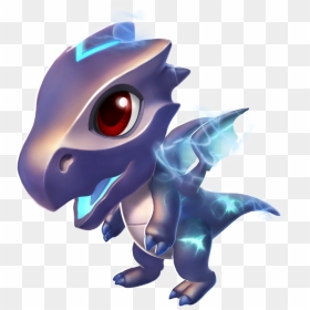 Storm Dragon Baby - Baby Snow Dragon Dragon Mania Legends, HD Png Download - baby dragon png