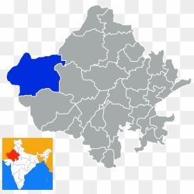 Location Of Jaisalmer District In Rajasthan - Agro Food Park In Rajasthan, HD Png Download - kalika devi png