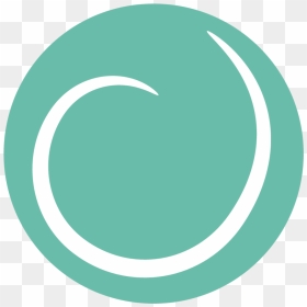 White Swirl On Teal Alt - Circle, HD Png Download - accounting png