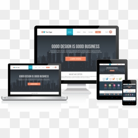 Responsive Webdesign , Png Download - Website Design Laptop Images Png, Transparent Png - webdesign png