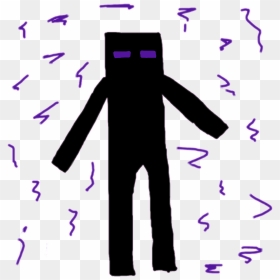 #enderman #minecraft - Illustration, HD Png Download - minecraft enderman png