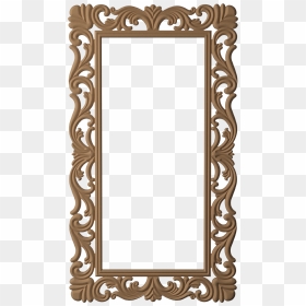 Transparent Mirror Frame Png - Mdf Mirror Frame Design, Png Download - 3d frame png