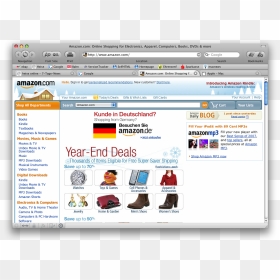 Amazon Website , Png Download - Amazon Prime, Transparent Png - website image png