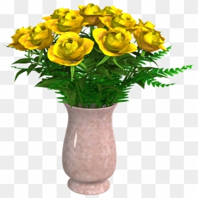 Flowers, Bouquet, Flower Vase, Arrangement, Vase - Background On Flowers Vase, HD Png Download - flowers bouquet hd png