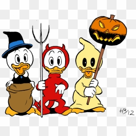 Disney Halloween Cartoon Characters, HD Png Download - disney cartoon png