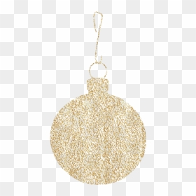 Golden Christmas Ball Png Image - Locket, Transparent Png - gold christmas balls png