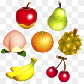 Fruits Nl - Animal Crossing Fruit Pixel Art, HD Png Download - single banana tree plant png