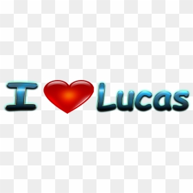 Lucas Love Name Heart Design Png - Heart, Transparent Png - lucas png