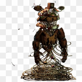 Nightmare Molten Freddy Salvage - Nightmare Molten Freddy, HD Png Download - nightmare freddy png