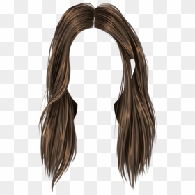 Hair Wig Png - Cartoon Hair Transparent Background, Png Download - hair wigs for men png