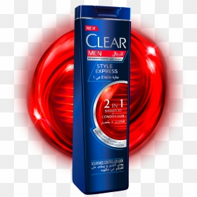 Front Of Shampoo Pack Style Express 2in1 Shampoo Men - Clear Deep Cleanse Shampoo, HD Png Download - mens hairstyle png