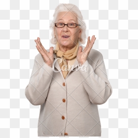 Transparent Finger Old - Senior Citizen, HD Png Download - lady finger png